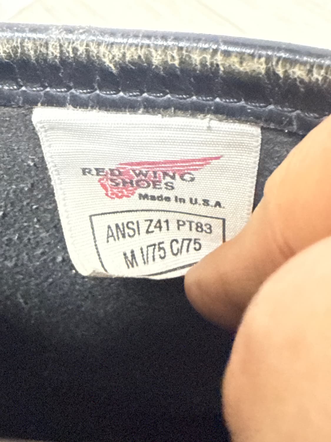 레드윙 스틸토 디테일 빈티지 레더부츠 상품이미지8