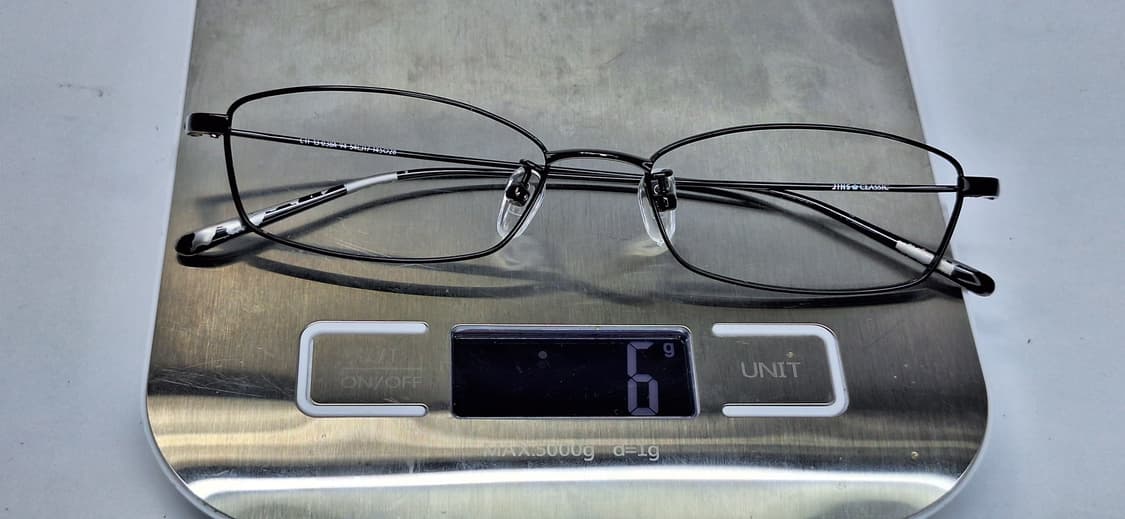 진스 클래식 CTF-13-038A 블랙 초경량 슬림 메탈 안경테 일본수입 상품이미지5