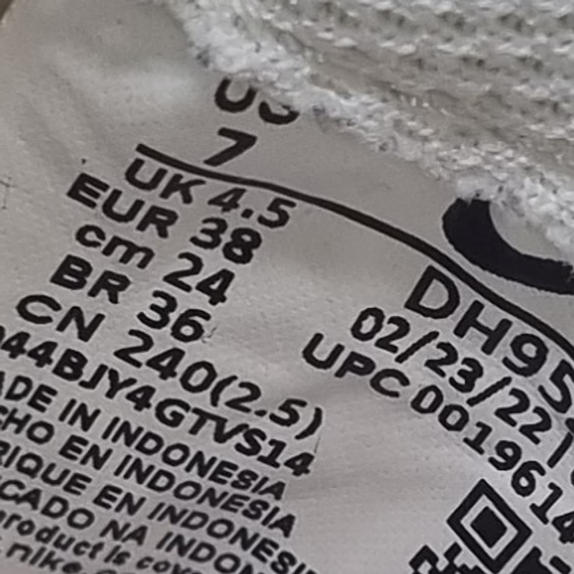 나이키 와플데뷰 여성운동화240 상품이미지6