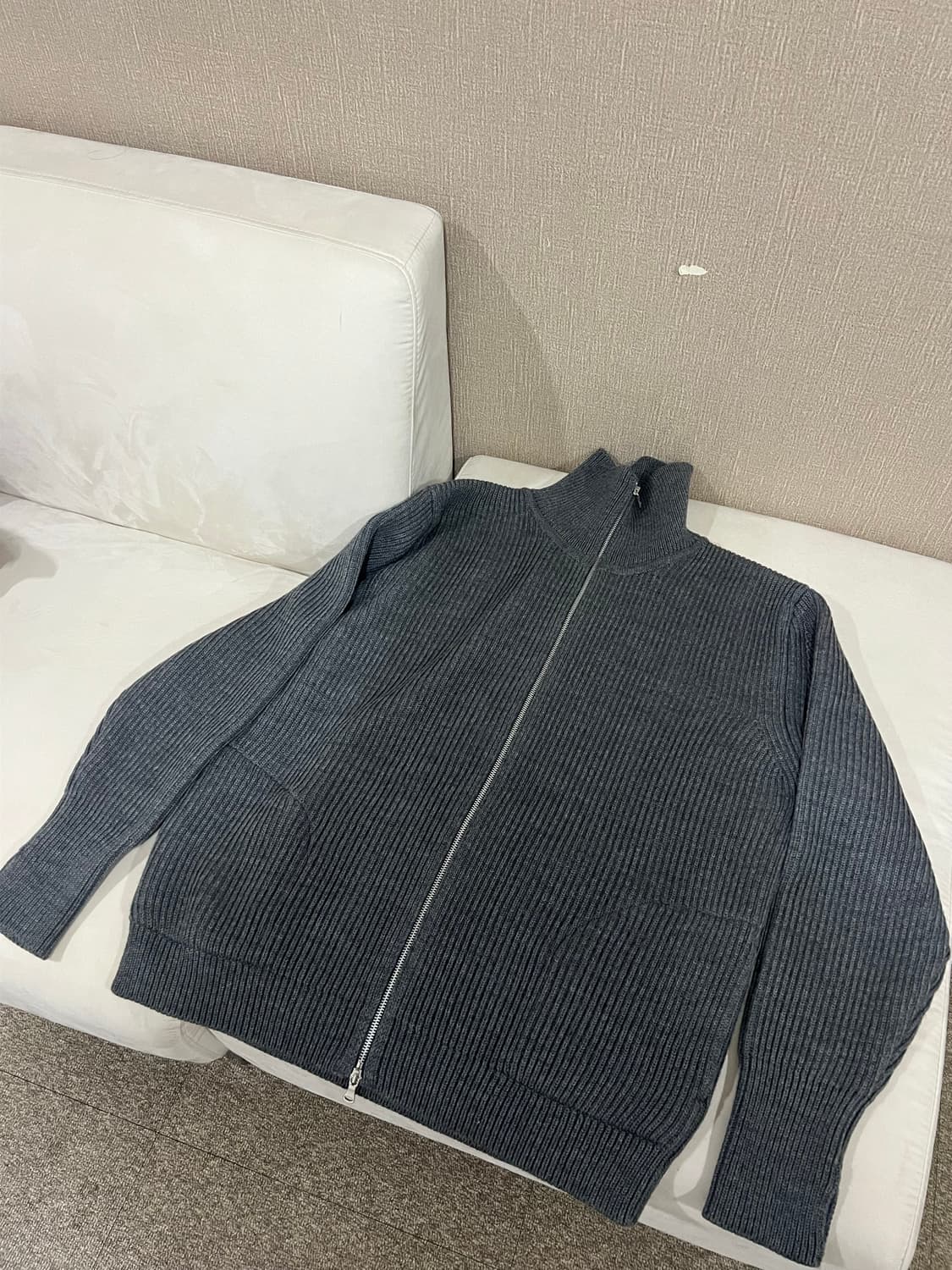 안데르센안데르센 니트집업 xxl 상품이미지4