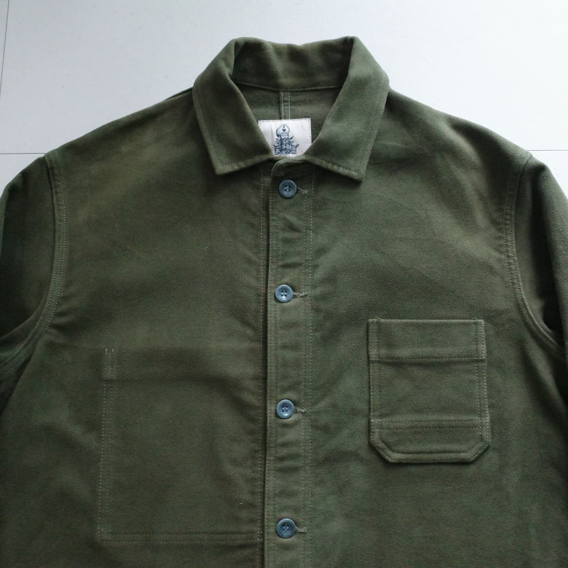 캡틴산토르 이탈리아 생산 몰스킨 초어 워크 자켓 M 상품이미지3