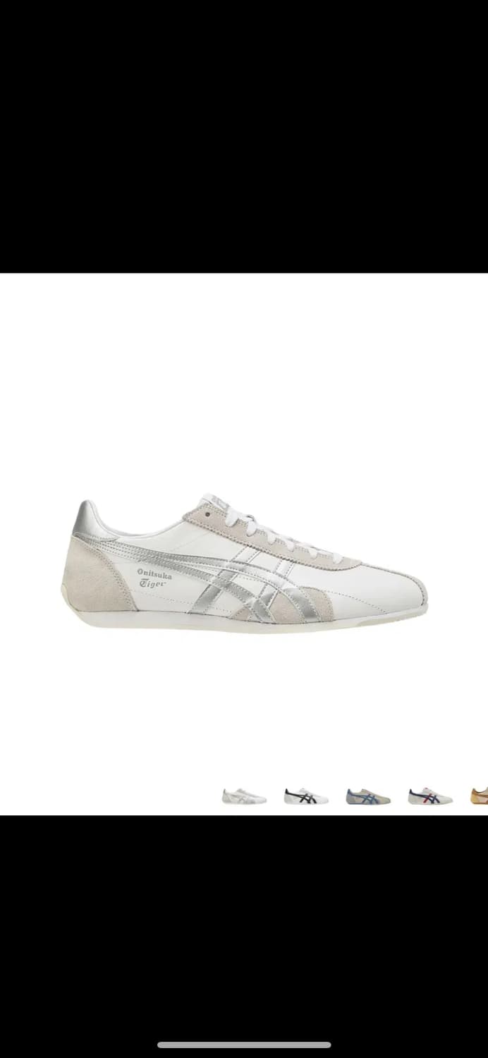 오니츠카타이거 멕시코66 런스파크 화이트/실버 상품이미지1