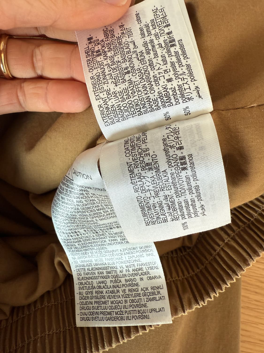 자라(ZARA) 코팅 코튼 자켓 상품이미지7