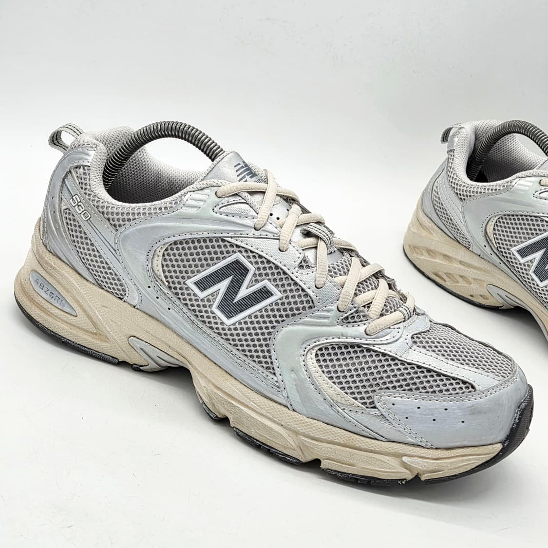 뉴발란스 530 빈티지 메탈릭 실버 (290 D) 상품이미지5