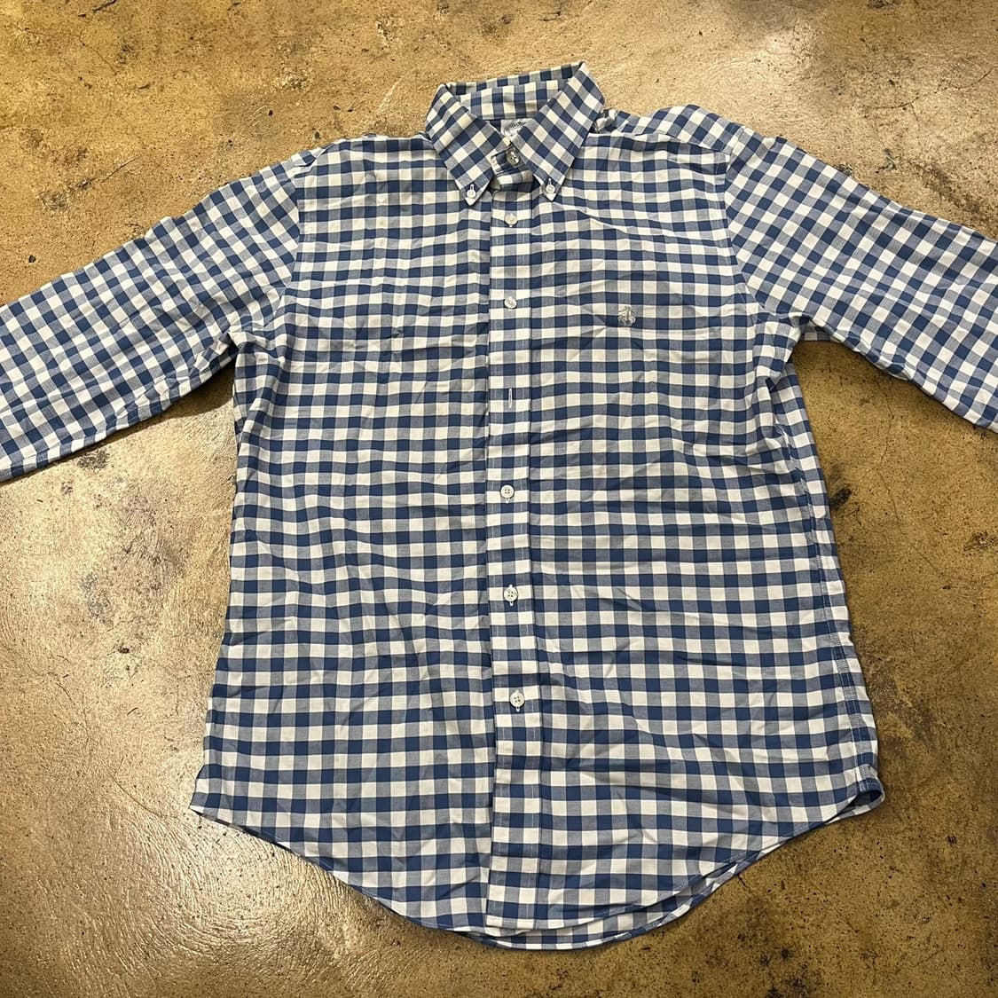 [정품/M] 브룩스 브라더스 체크 셔츠 남방 b16 상품이미지3