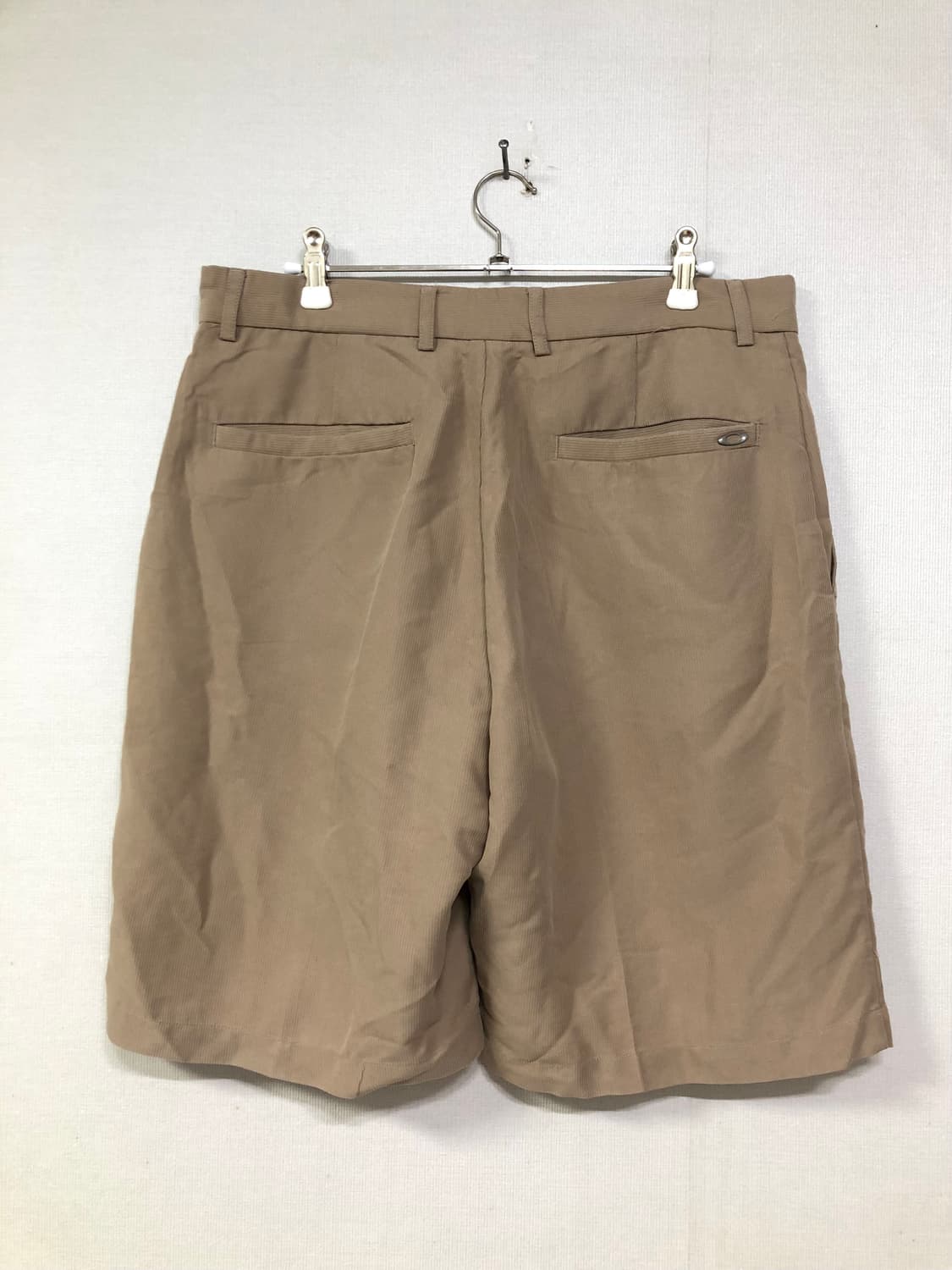 오클리 레이온 폴리 트라우저 슬랙스 쇼츠 반바지 32 _ 베이지 상품이미지4