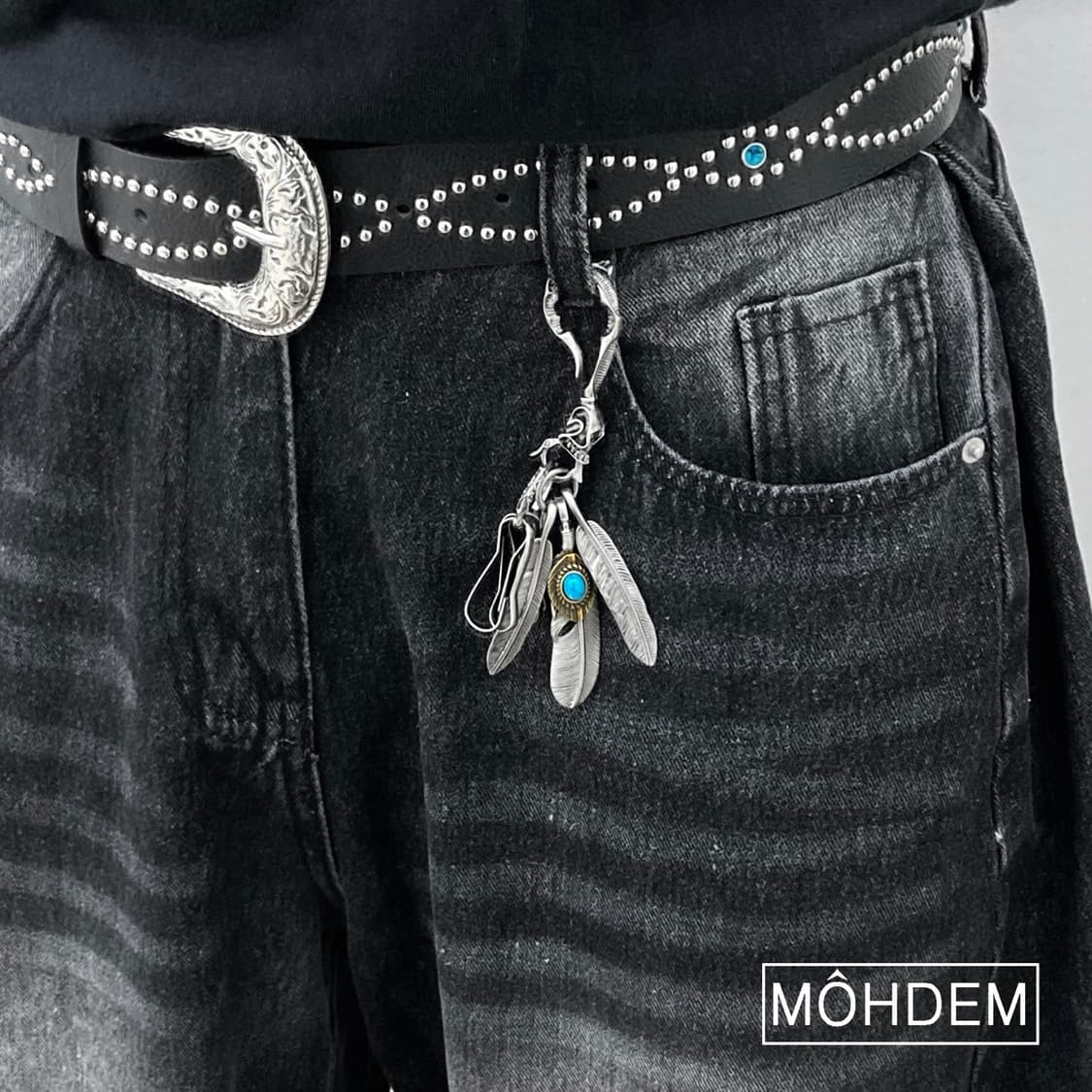 [Unisex]터키석 후크 키링 열쇠고리 상품이미지2