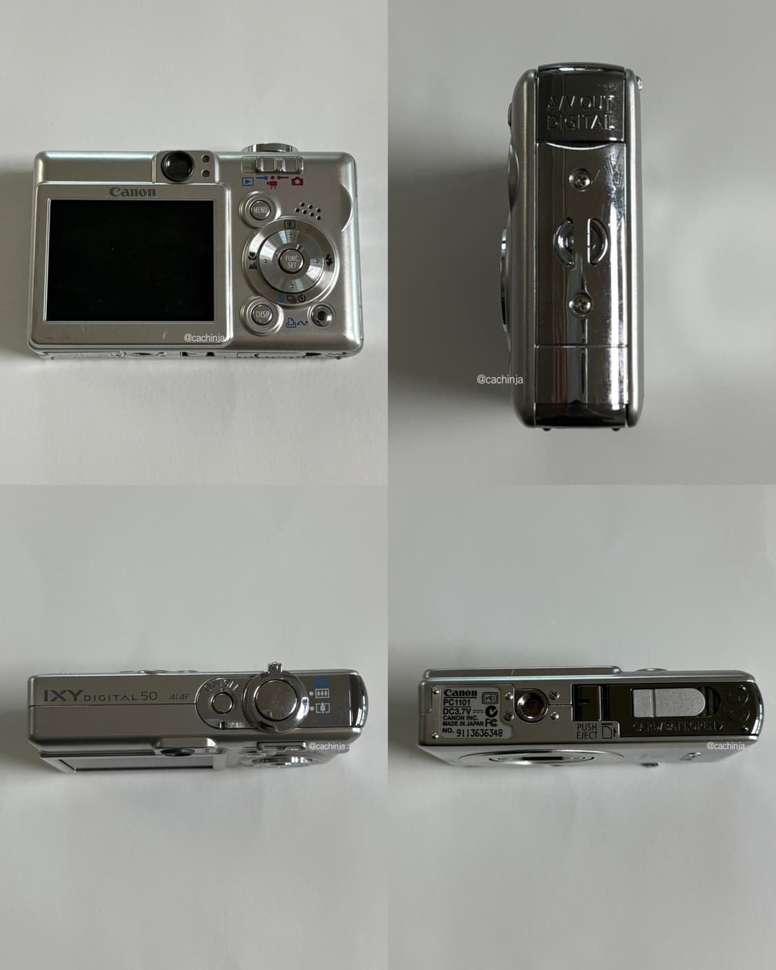 빈티지디카 canon ixy 50 캐논익시 50(=캐논 익서스 40) 상품이미지3