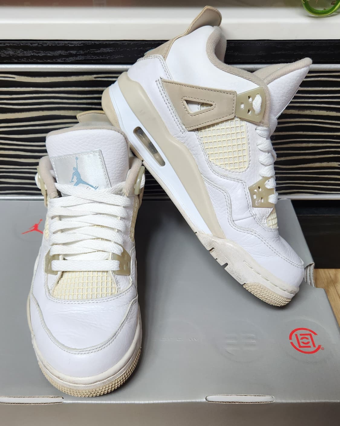 Jordan 4 에어 조던4 레트로 리넨 2017 농구화, 운동화 상품이미지3