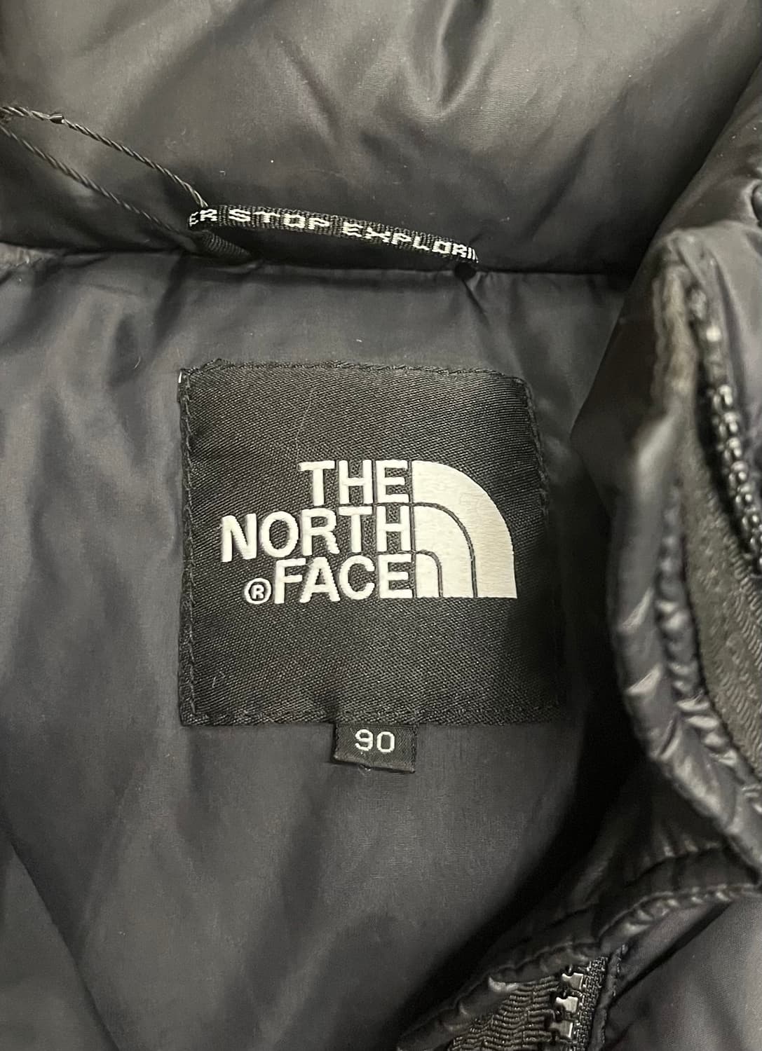 노스페이스 700 구형 눕시 블랙 구스패딩 상품이미지8