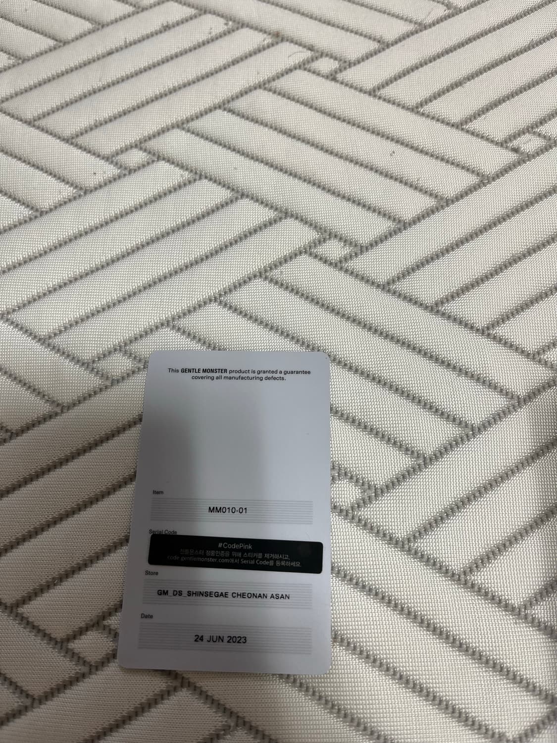 (주말할인) 젠틀 몬스터 x 메종 마르지엘라 MM010 블랙 상품이미지7