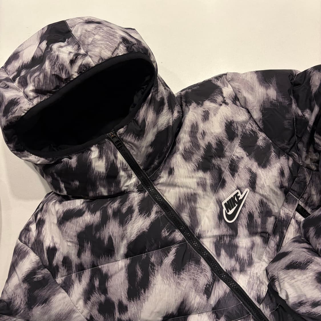 [M] 나이키 다운필 윈드러너 패턴 패딩 점퍼 B617 상품이미지3