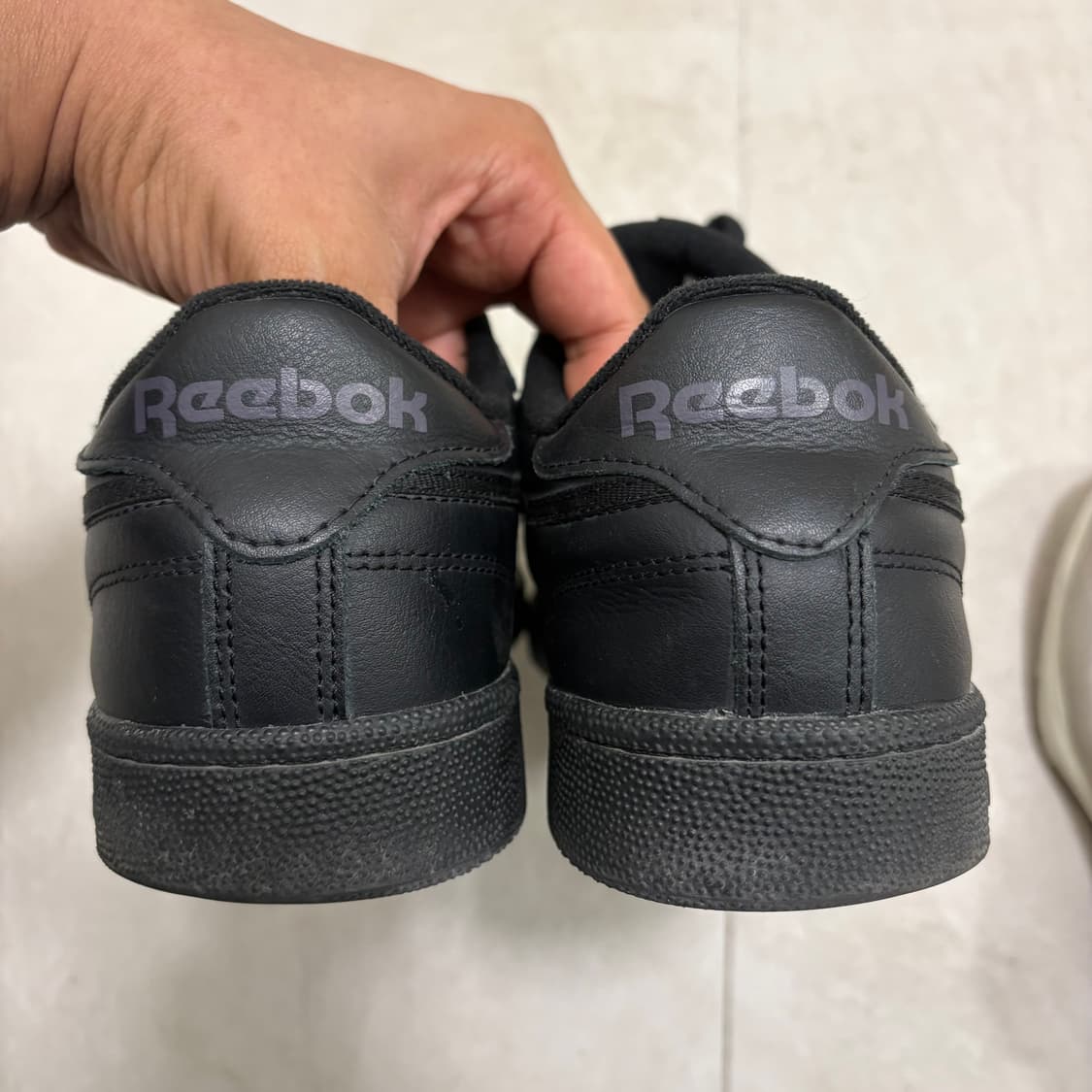 리복 클럽c85 트리플블랙 상품이미지4