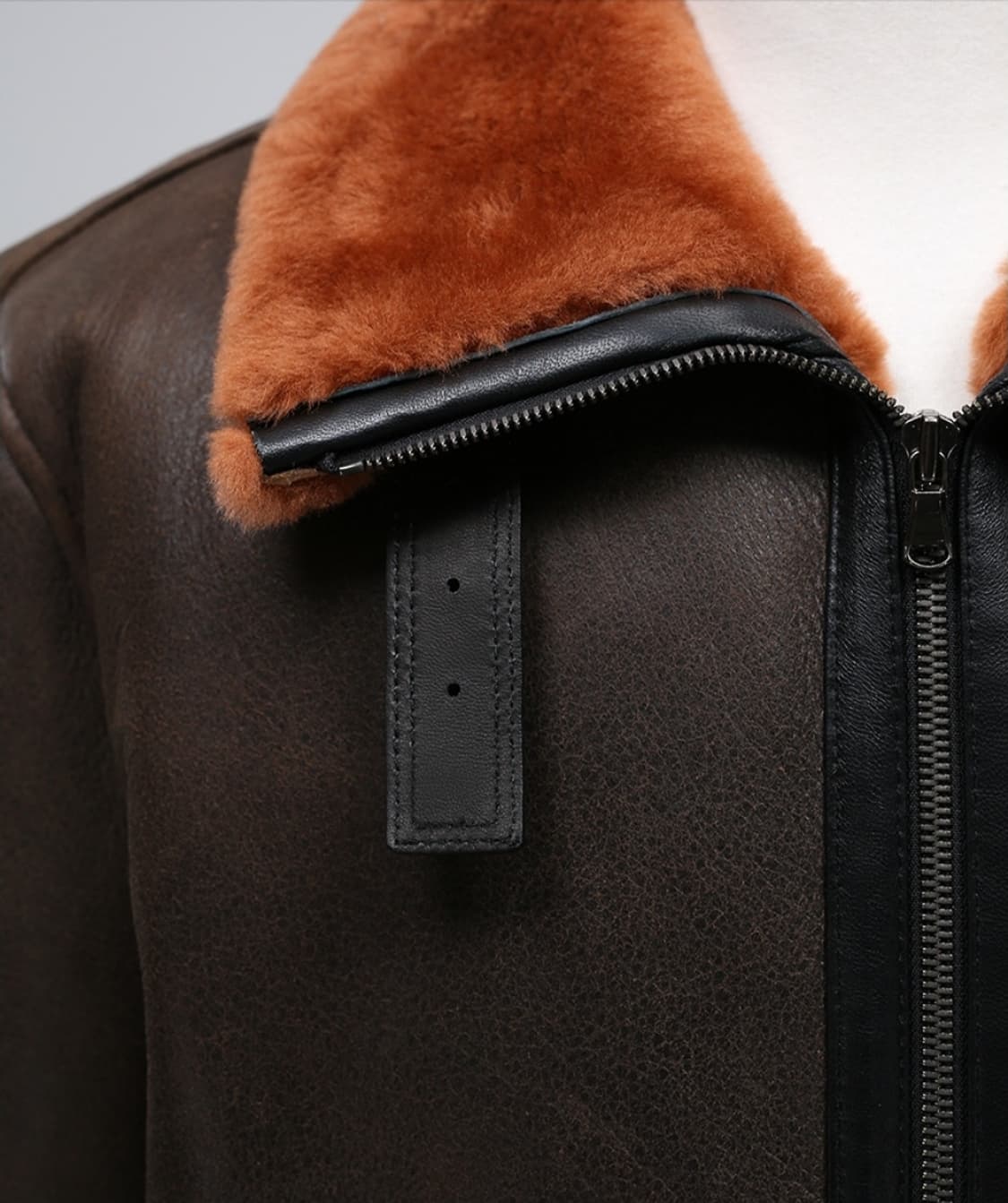 Real LambSkin - Point Leather Mustang 02 상품이미지3