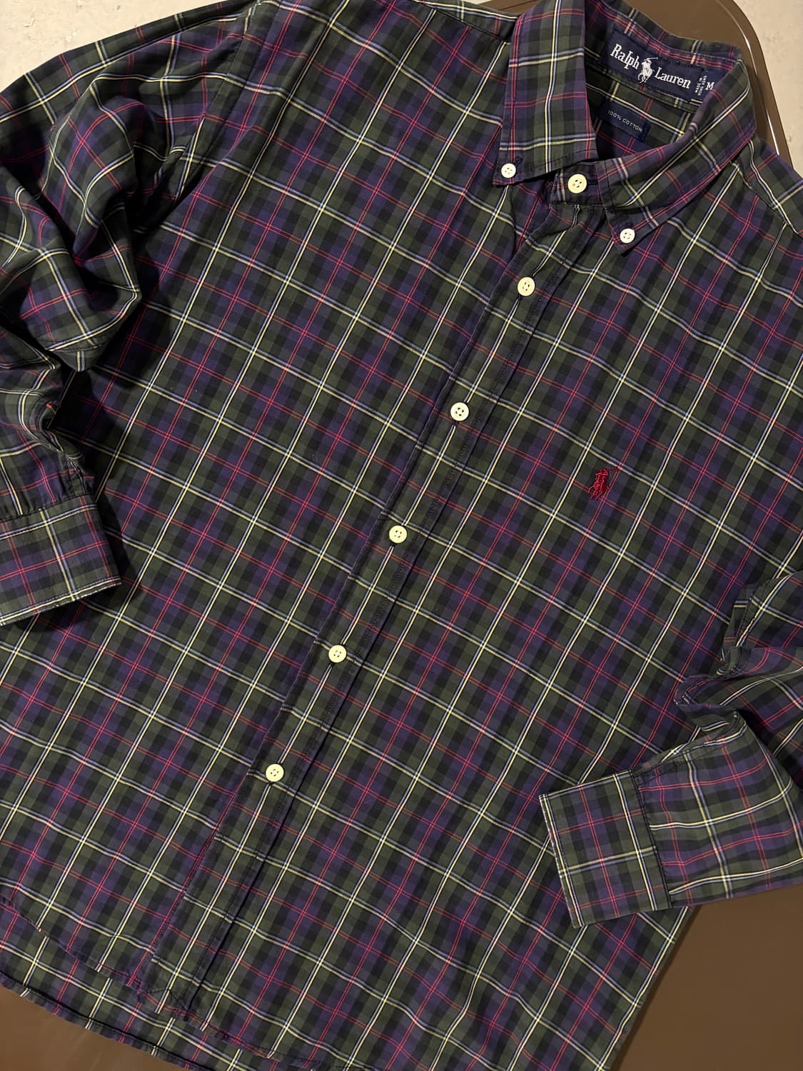 폴로 체크셔츠 상품이미지4