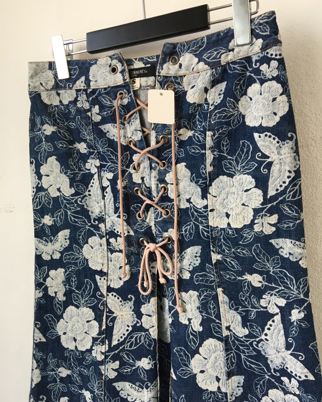 Ozone community butterfly pattern denim  상품이미지4