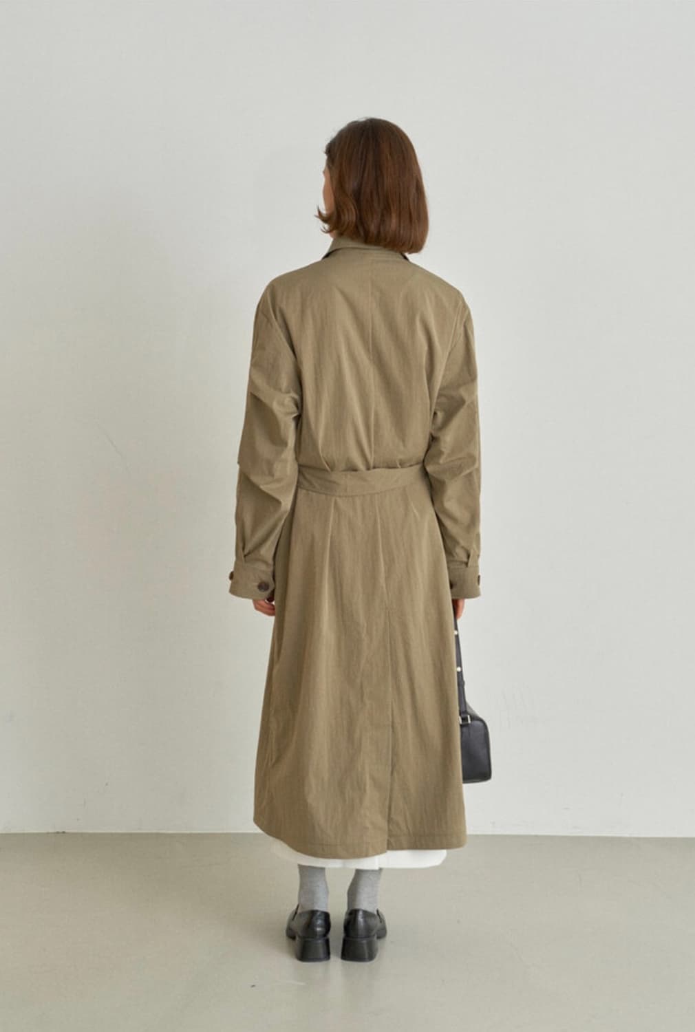 오브유이 클래식 싱글 트렌치 코트 상품이미지2