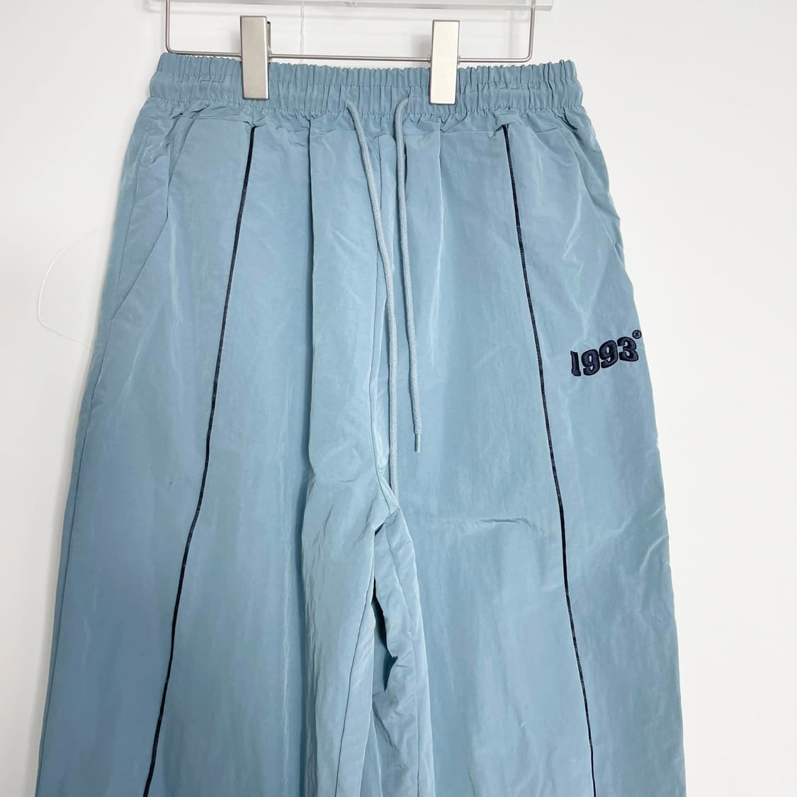 A2 1993스튜디오(1993STUDIO) 빈티지 파이핑 팬츠 블루 팬츠 상품이미지2