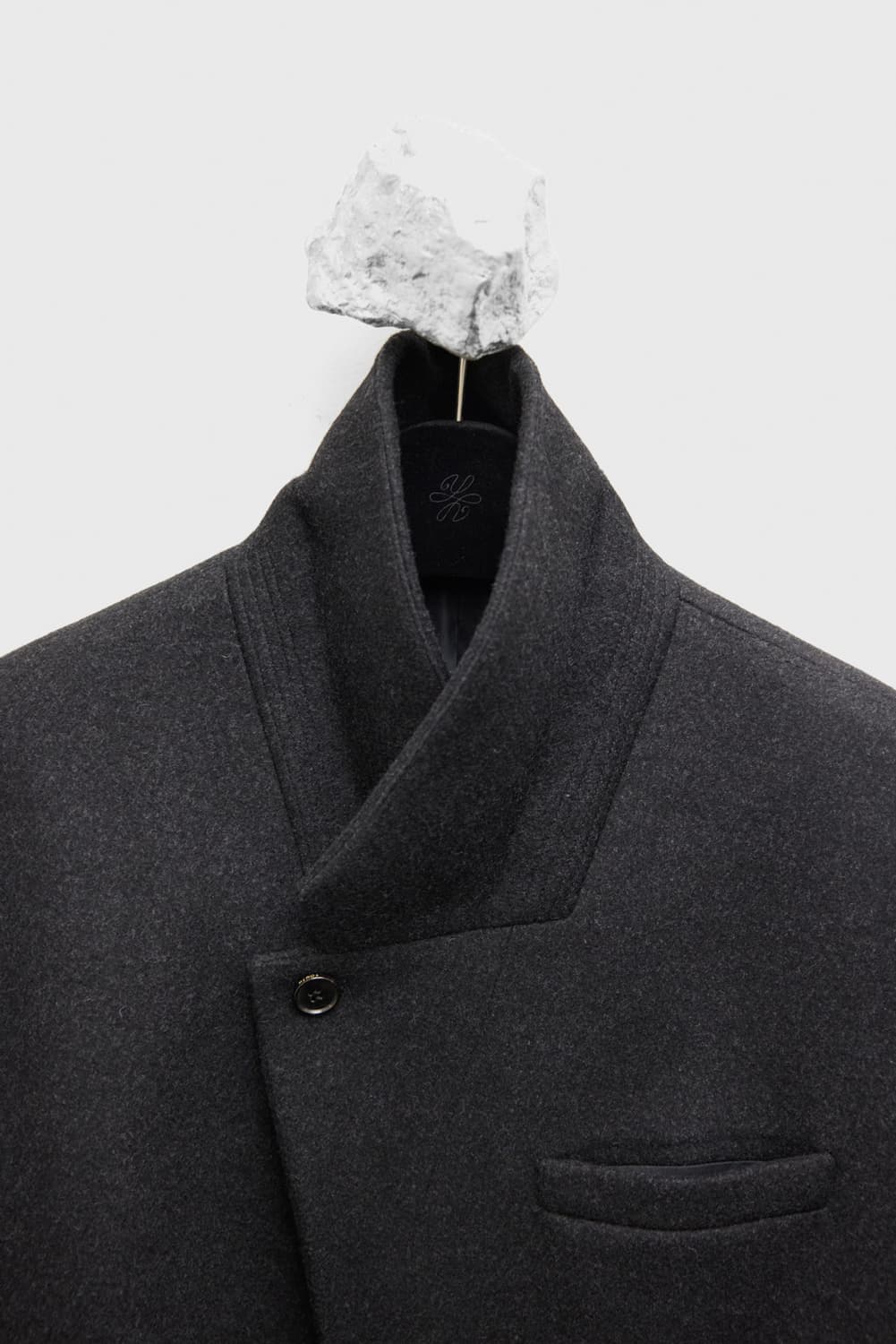 (L) 유스 YOUTH  Heavy Wool Half Coat 상품이미지3