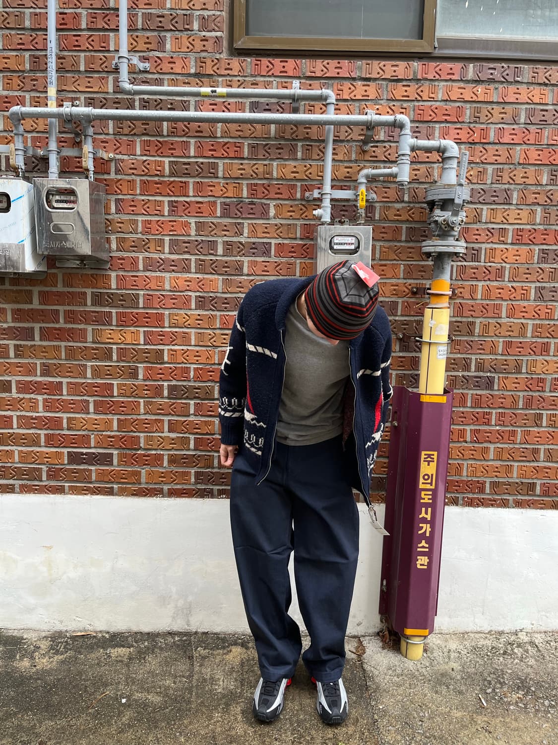 빈티지 니트집업  상품이미지1