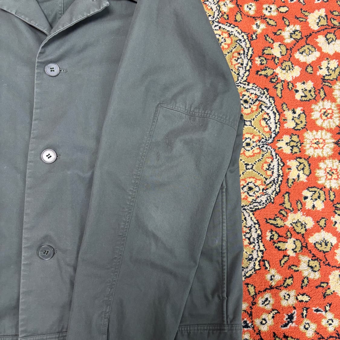 [M] 코스 그린 미니멀 자켓 상품이미지4