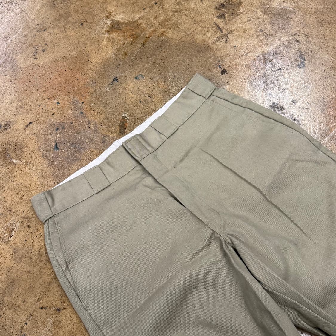 [정품] YKK 카키 베이지 기본 면바지 b10 상품이미지1