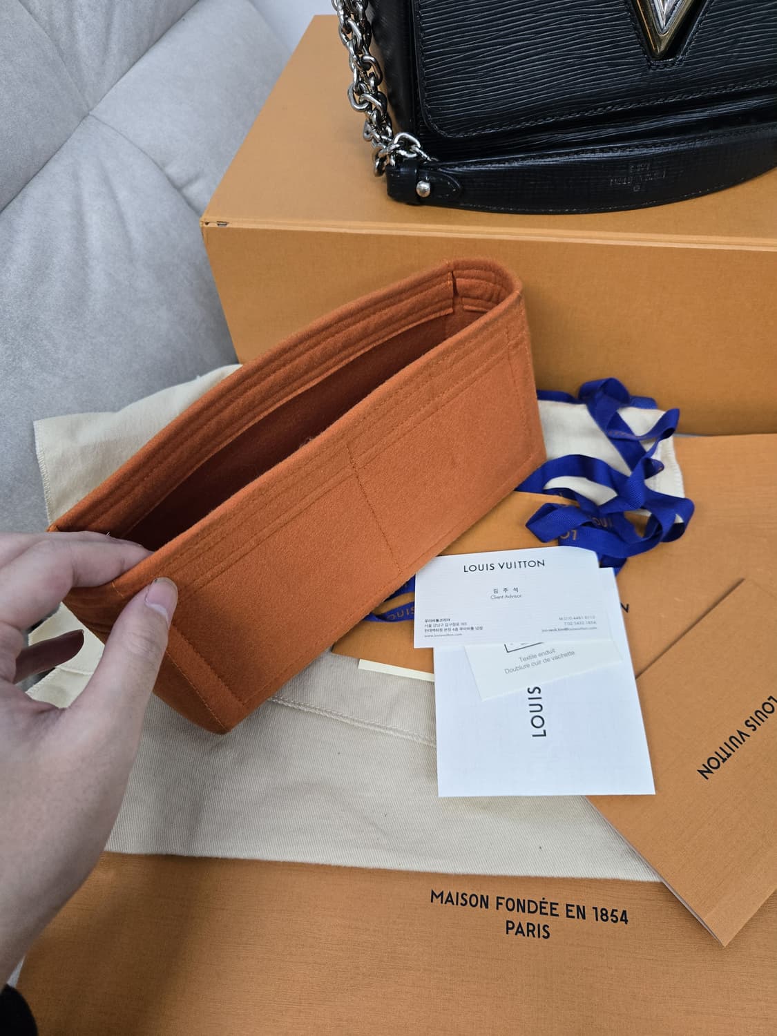 [보증서 정품]루이비통 트위스트mm 크로스백 상품이미지4