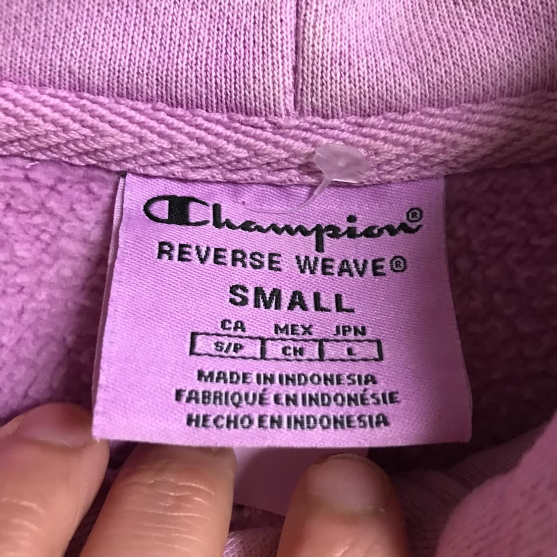 챔피온 리버스위브 후드티 상품이미지3