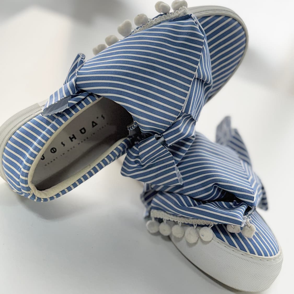 조슈아 샌더스 폼폼 리본 슬립온 240 상품이미지3