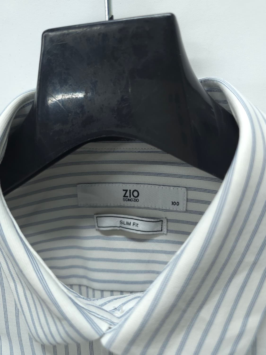 지오송지오 링클프리 스트라이프 셔츠 (95~100) 상품이미지3