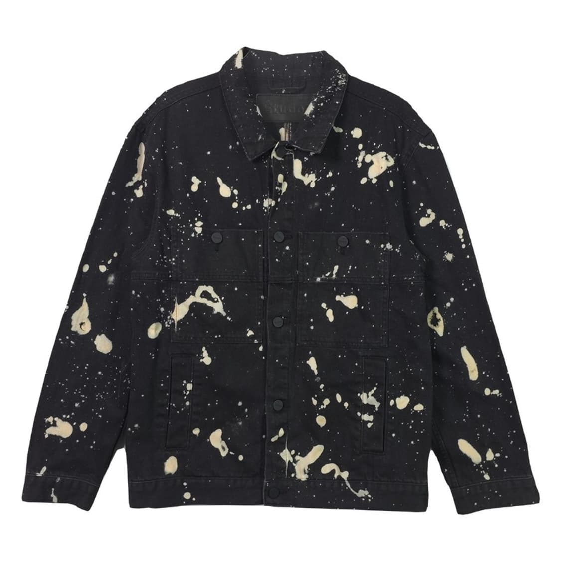 Etudes 페인트 스플래터 블랙 데님 자켓 L 상품이미지1