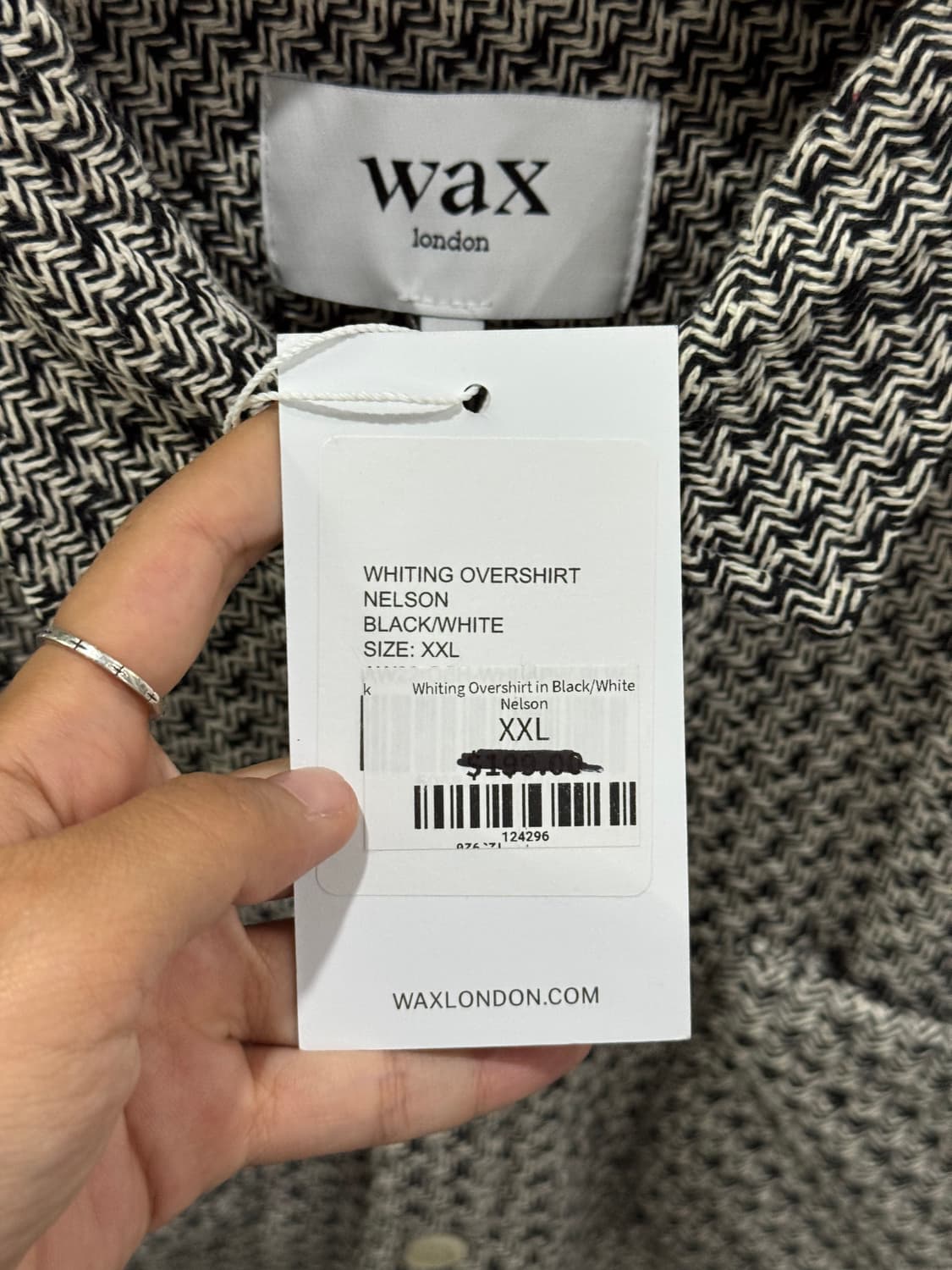 WAX London 왁싱 오버셔츠 넬슨 상품이미지9
