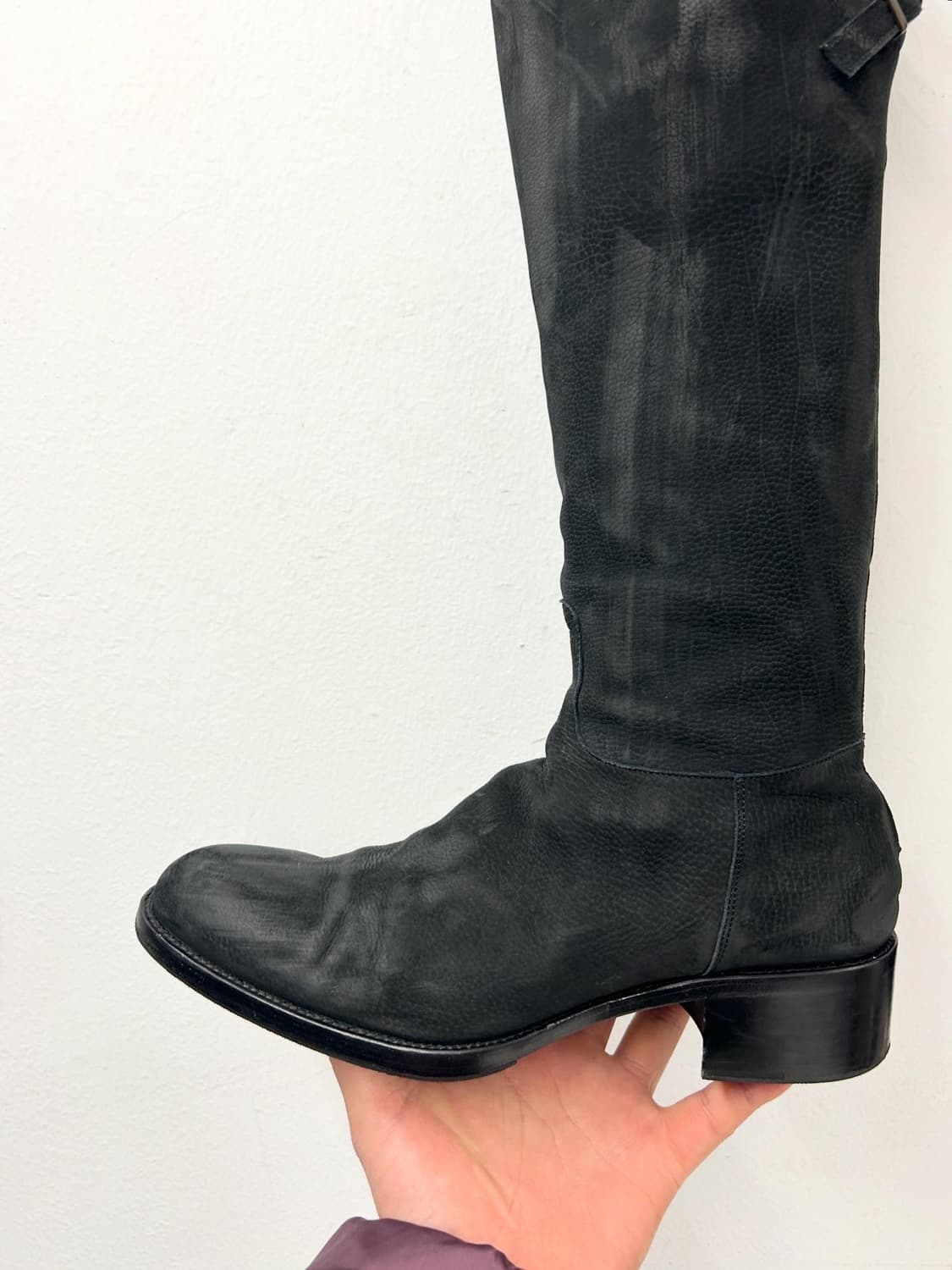 SARTORE 사토레 레더 롱 부츠 245-250 상품이미지2