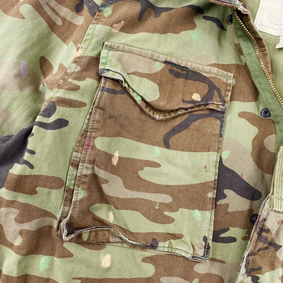 폴로 데님앤서플라이 카모 성조기 자켓 (100) 상품이미지6