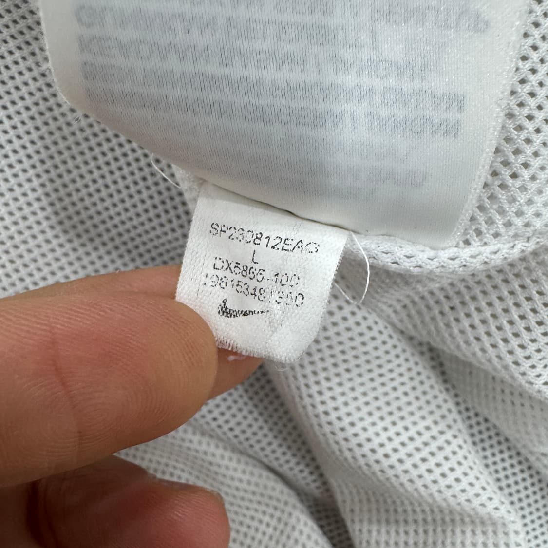 여성용 L 나이키 빅로고 스우시 바람막이 자켓  상품이미지8