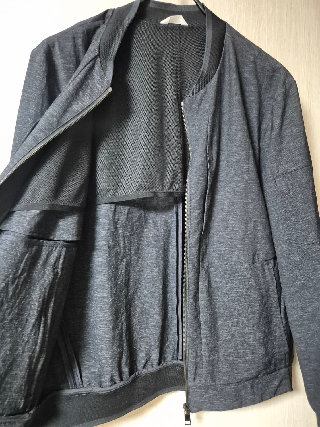 랑방 스포츠 남성 블루종 경량자켓 점퍼 100 한섬 상품이미지6