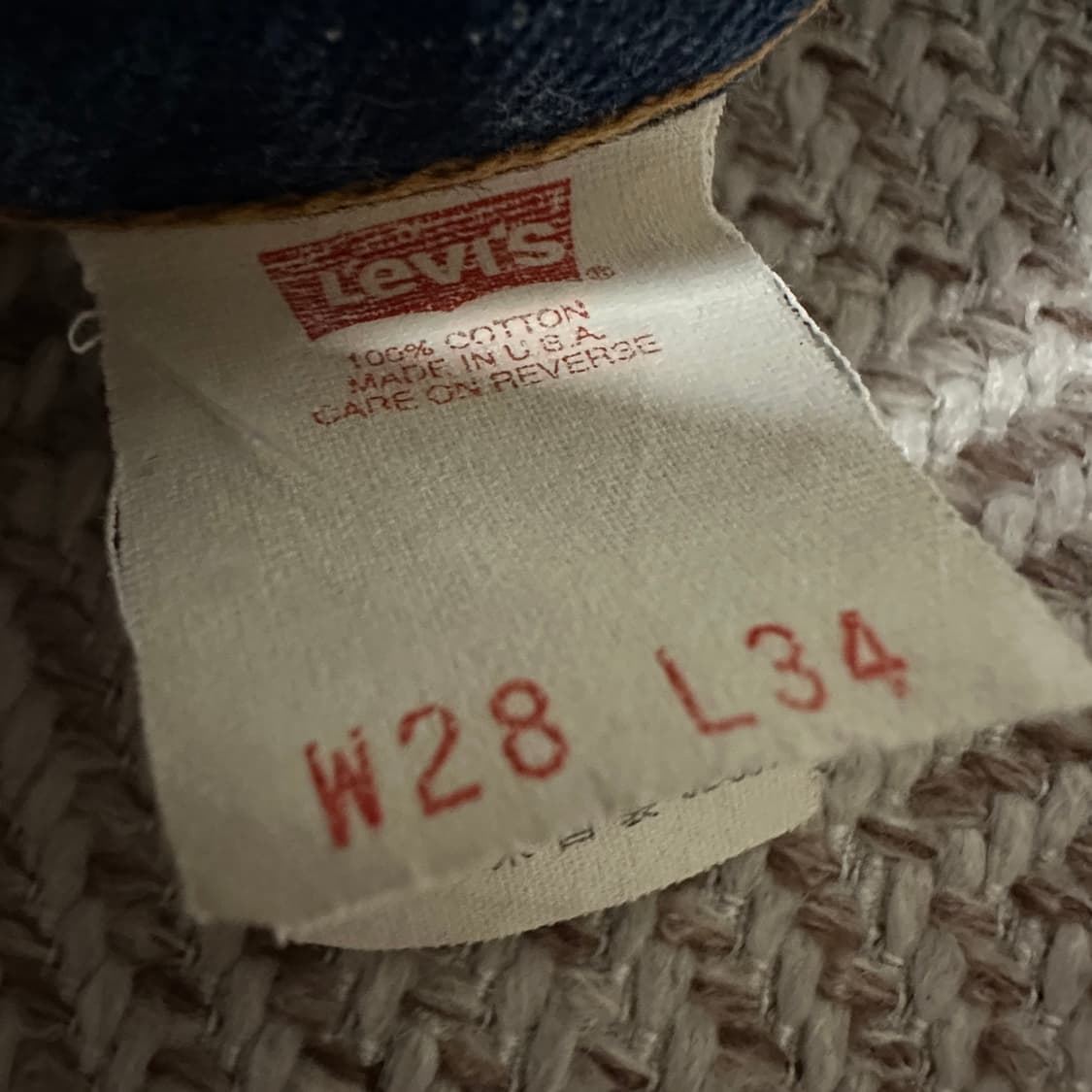 LEVI'S 515 90's usa made denim pants 상품이미지4