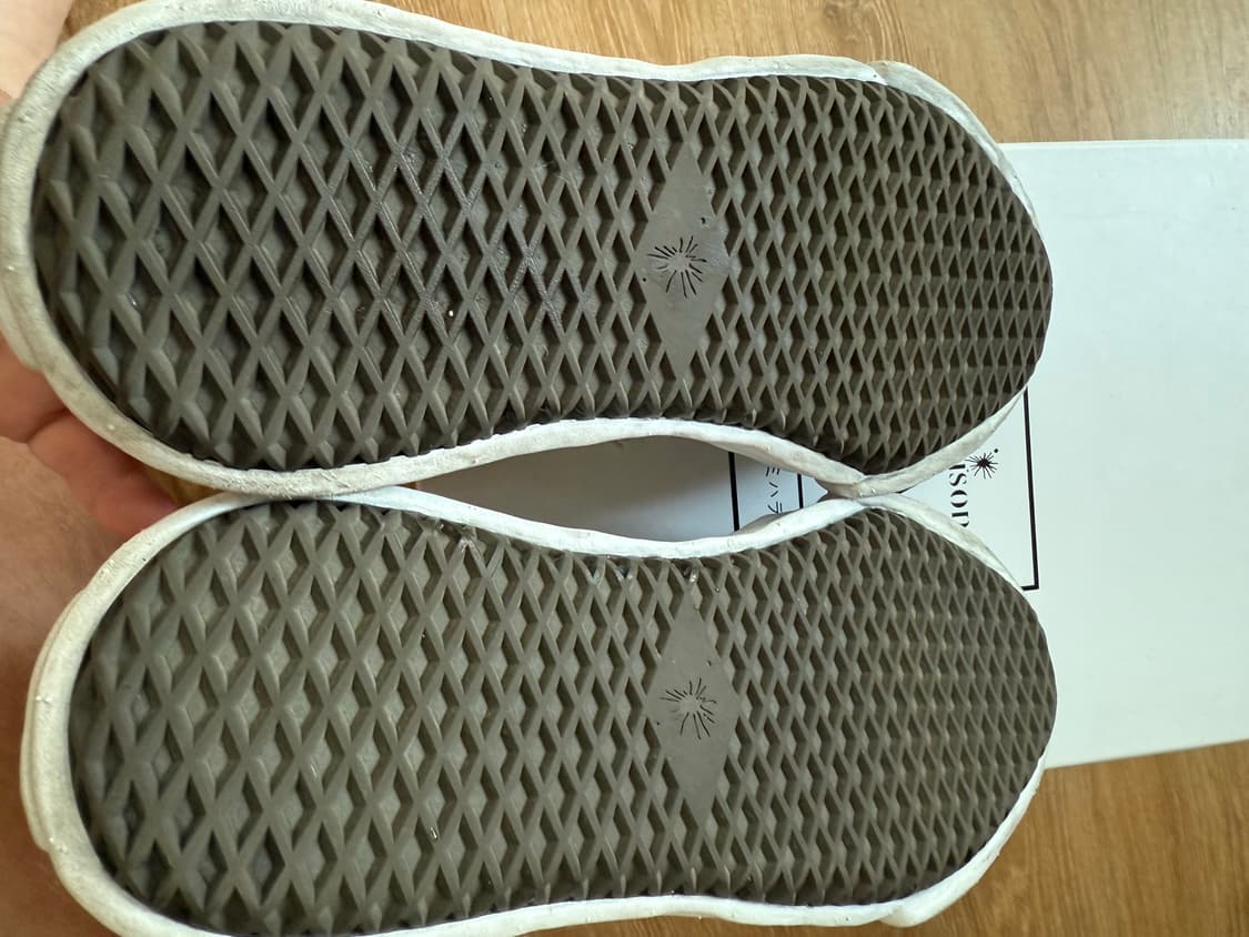 미하라 야스히로 피터슨 OG 솔 카프 헤어 로우탑 스니커즈 레오파드 상품이미지6