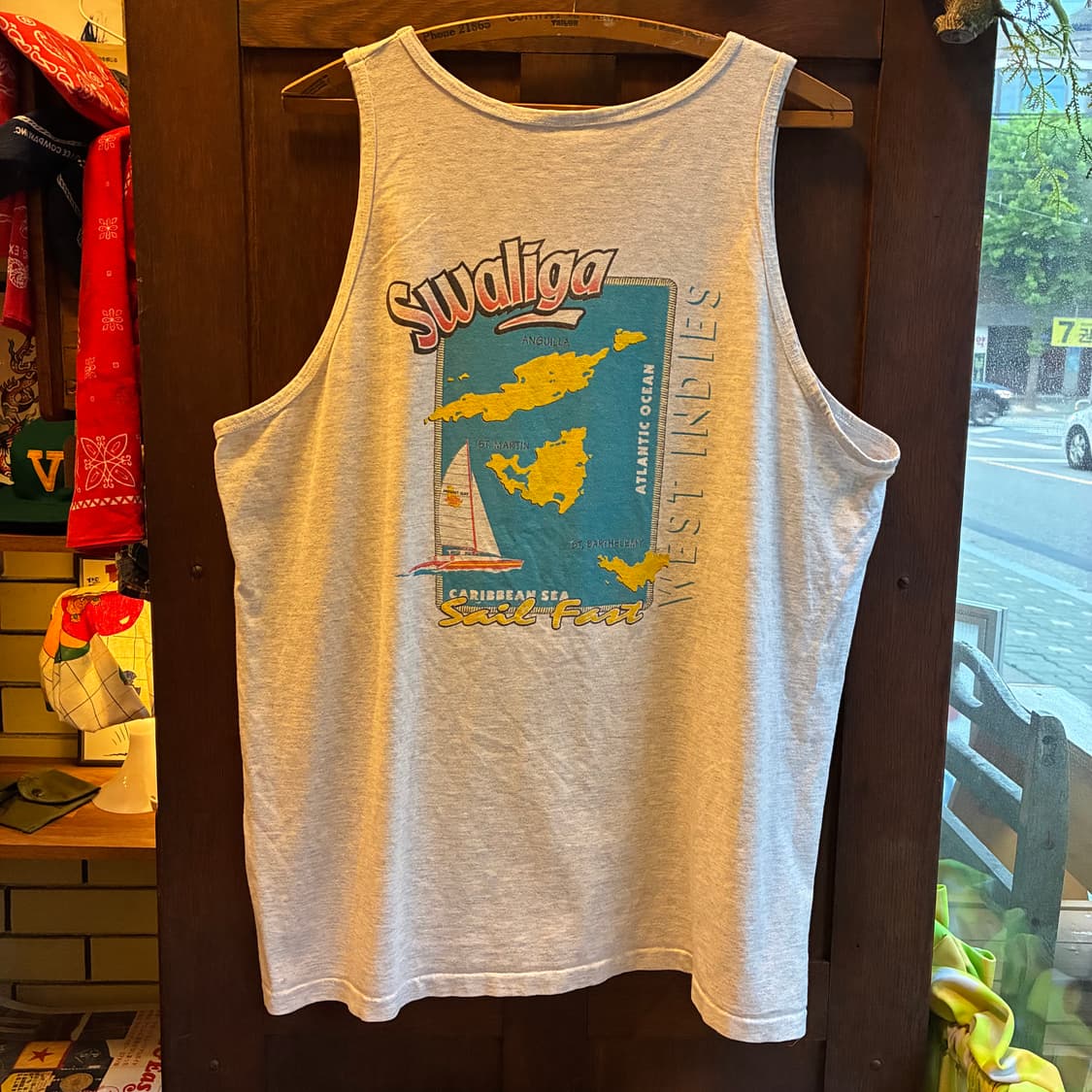 90’s Anvil Sail Tank Top Made in USA 상품이미지6