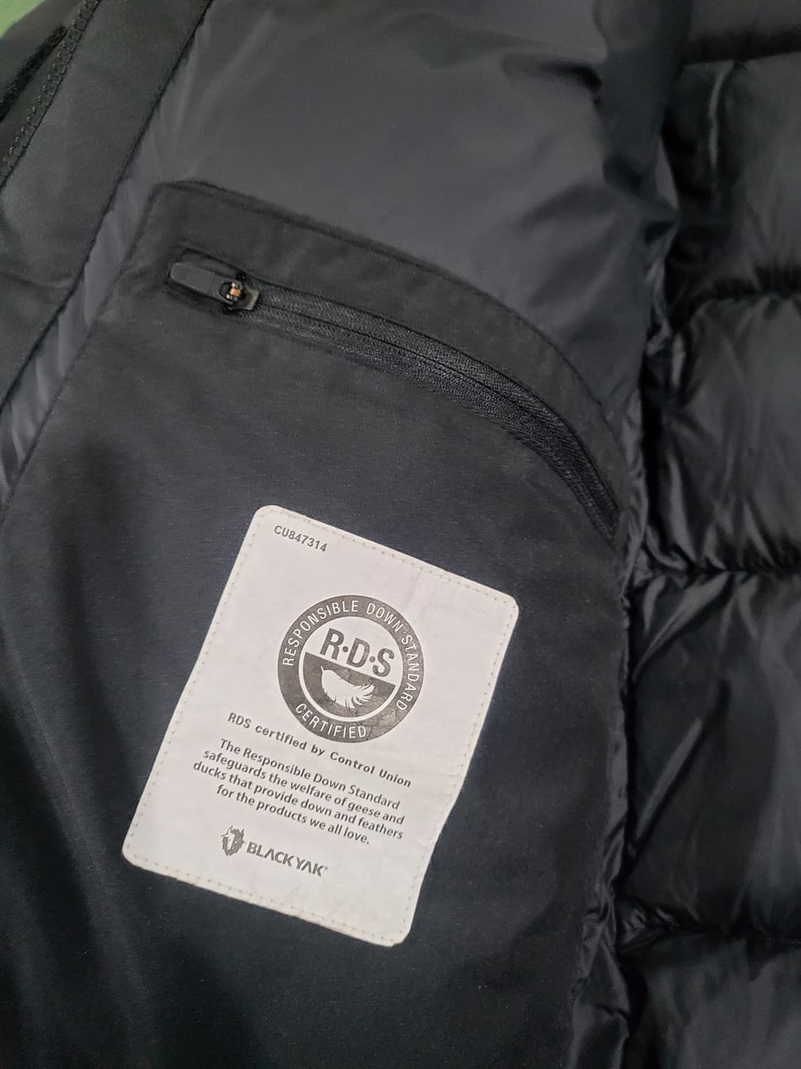 블랙야크 고어텍스 구스다운 패딩 상품이미지8