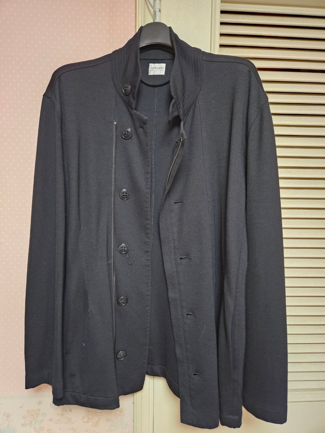 [명품] 아르마니 꼴레지오니 울-코튼 혼방 차이나카라 자켓 상품이미지2