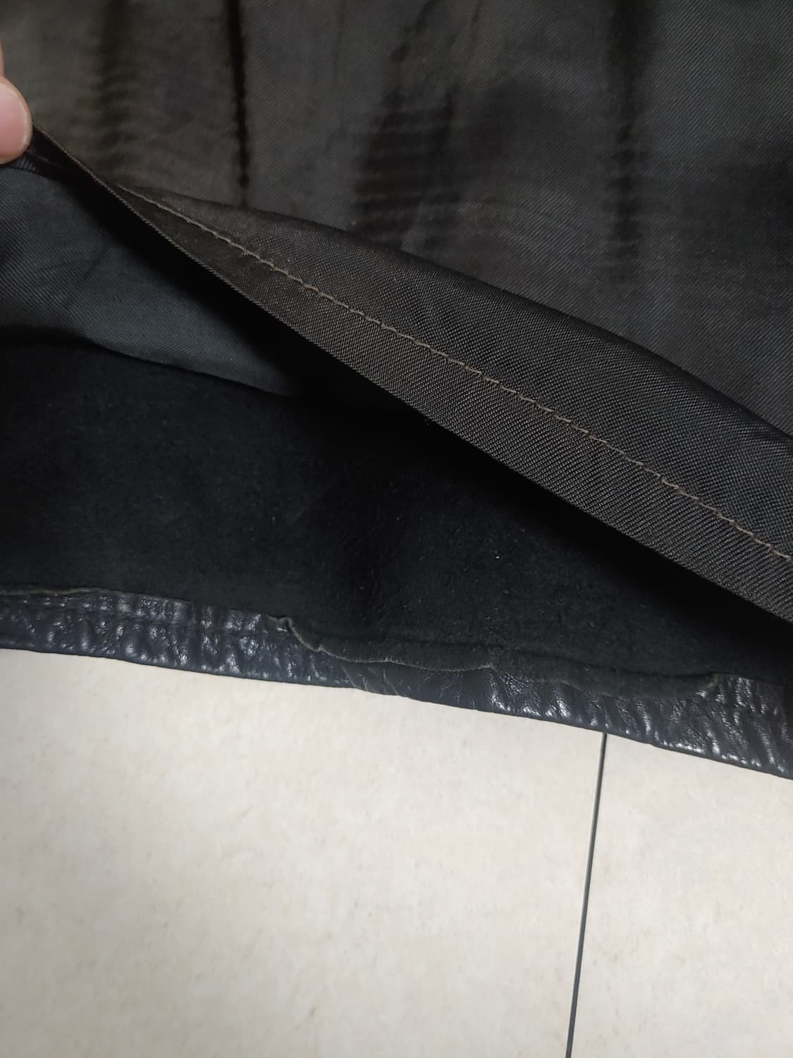 50s 빈티지 싱글라이더 자켓 상품이미지4