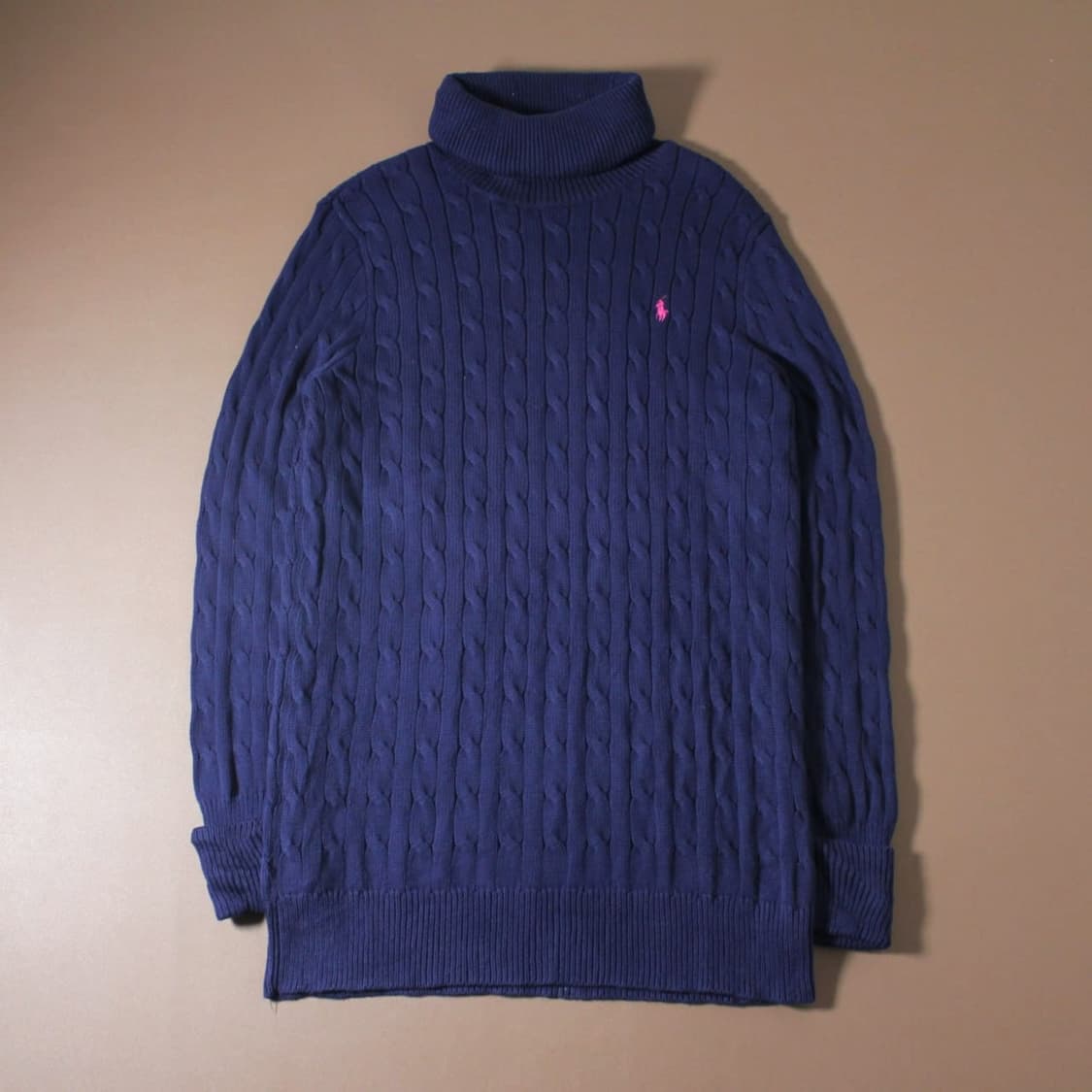 00's Polo 폴로 랄프로렌 케이블 터틀넥 니트 상품이미지1