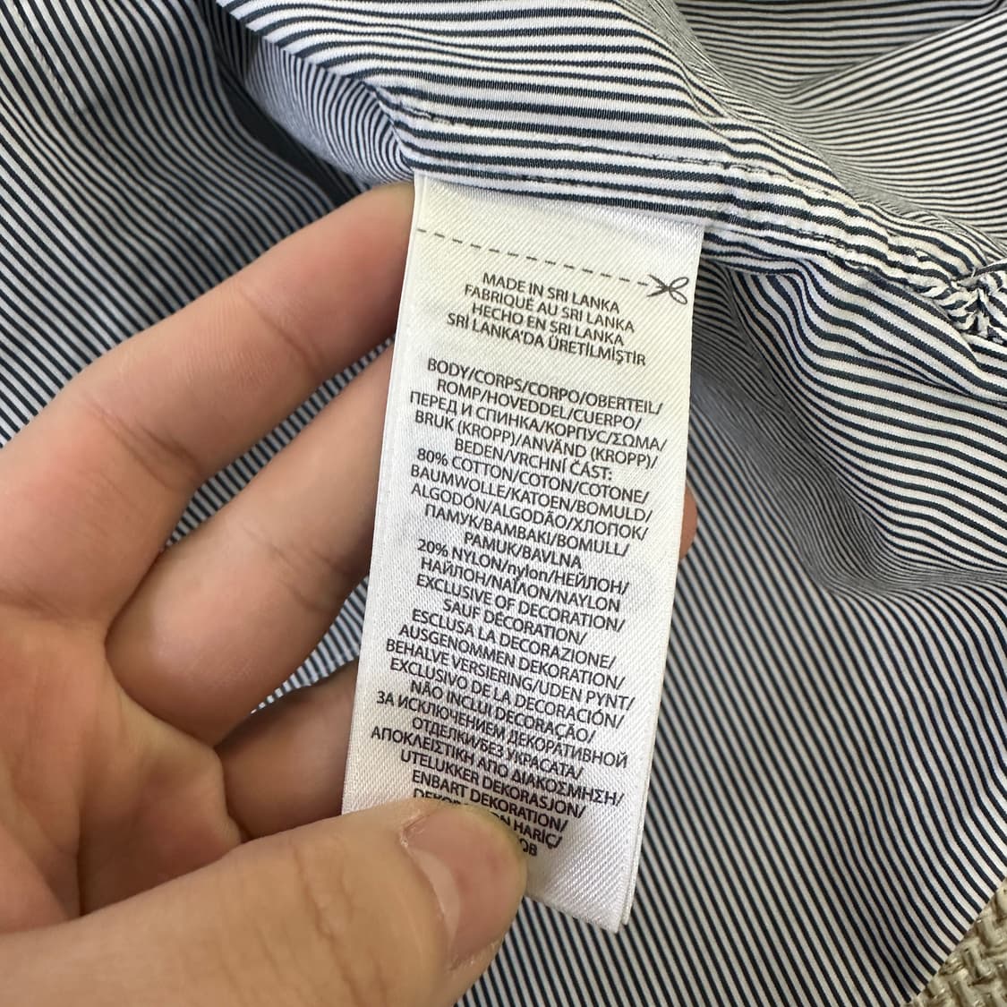 SP 폴로랄프로렌 스트라이프 셔츠 0316D 상품이미지3