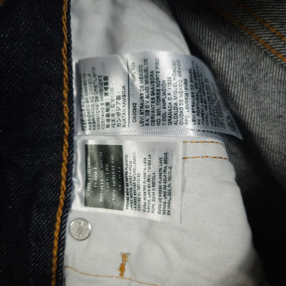 리바이스 501 데님팬츠  상품이미지5