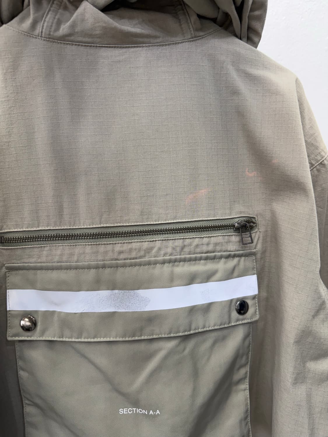 정품) 나이키 후드 야상 자켓 카키 L 상품이미지6