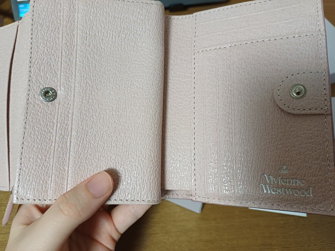 비비안웨스트우드 일본 온라인 한정 핑크 지갑 상품이미지4