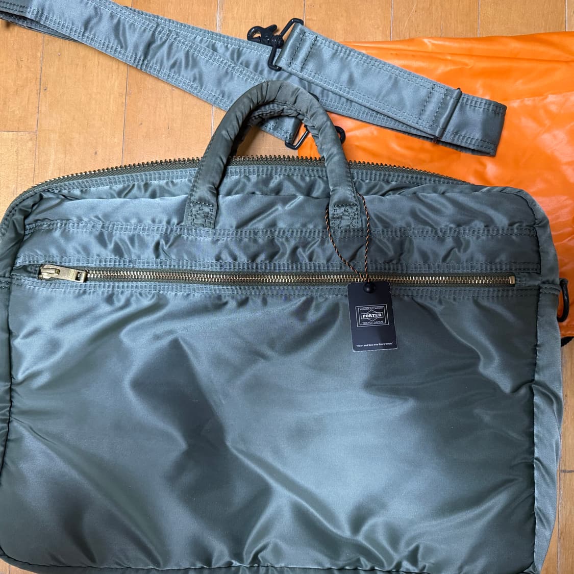 포터 탱커 브리프케이스 2way 올리브 상품이미지3