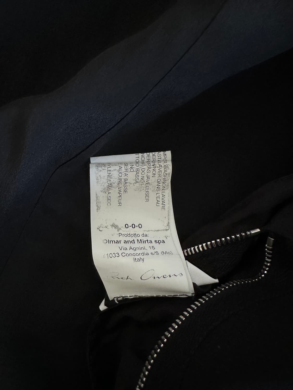 릭오웬스 2016 JMF 더블 브레스티드 코트 상품이미지9