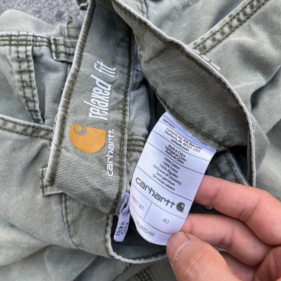 Carhartt 카고 쇼츠 (39”) 상품이미지5